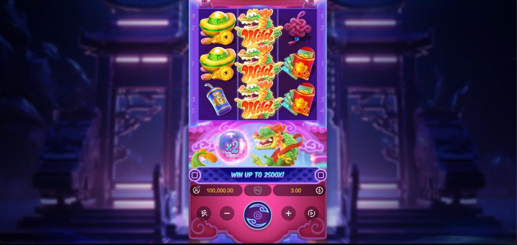 Fortune Dragon Feature de 1win